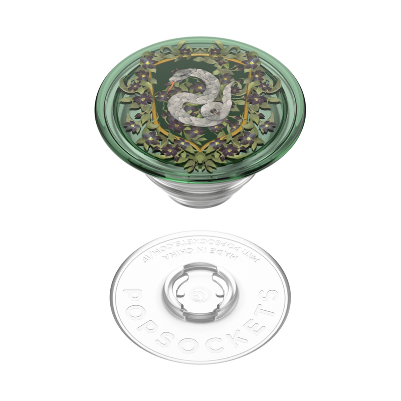 Slytherin Floral Crest — Adhesive PopGrip image number 6