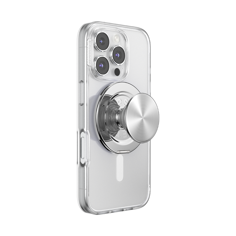 Aluminum Radial Silver —  MagSafe Kick-Out Grip & Stand image number 8